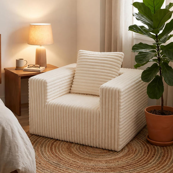 Boneless Corduroy Cloud Chair