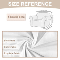 Size reference — fits 1-seater armchairs 31–46 inches wide